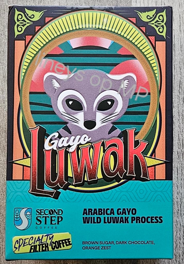 Luwak civet koffie uit Sumatra 200gr bonen vers gebrand, Ophalen of Verzenden