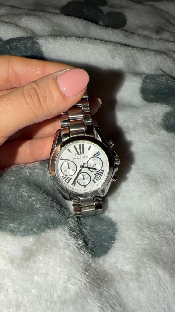 Michael Kors Dameshorloge - Staal, Sieraden, Tassen en Uiterlijk, Horloges | Dames, Staal, Staal, Fossil, Polshorloge