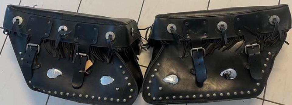 Harley Davidson Softail Zadeltassen, Motoren, Accessoires | Overige, Gebruikt, Ophalen of Verzenden