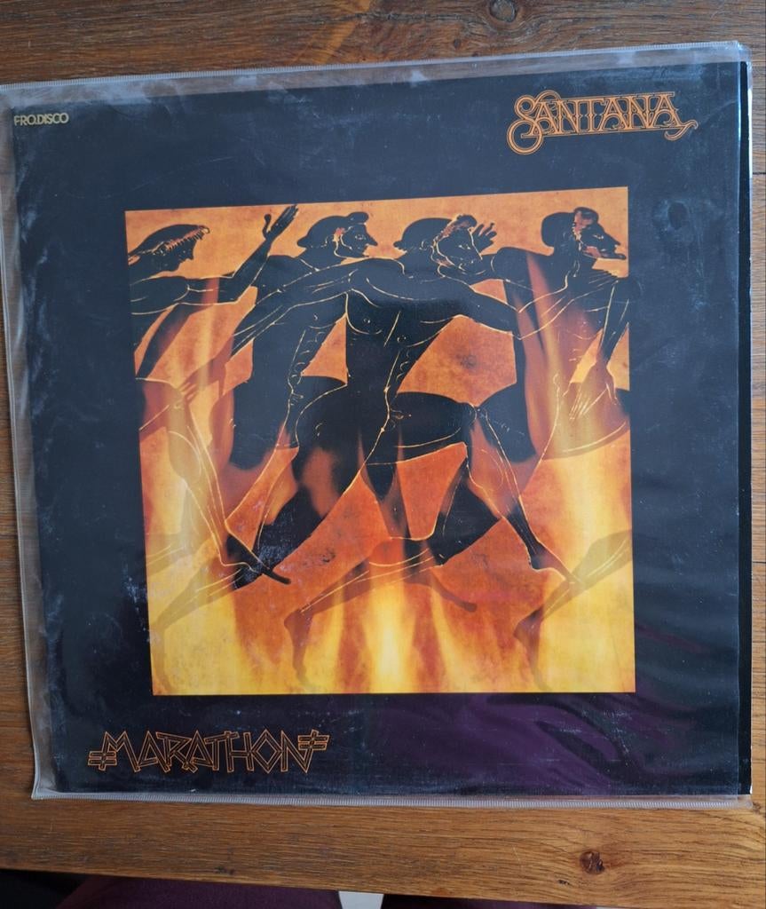 2 lp van Santana Marathon en Inner secrets, Ophalen of Verzenden, Gebruikt