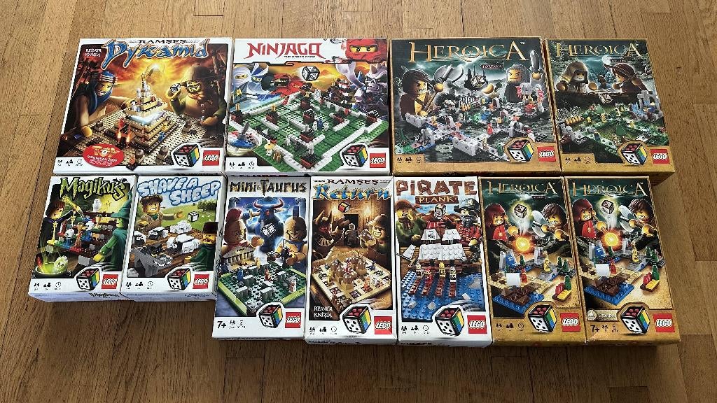 LEGO Bordspellen Bundel, Hobby en Vrije tijd, Gezelschapsspellen | Bordspellen, Een of twee spelers, Ophalen of Verzenden, Gebruikt