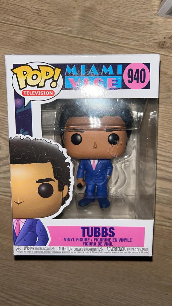 Funki pop Tubbs 940, Ophalen of Verzenden, Zo goed als nieuw