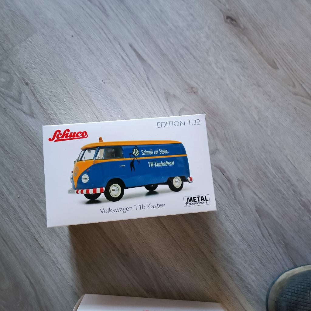 schuco 1:32 volkswagen vw bus t1b kundendienst, Ophalen of Verzenden, Nieuw, Auto, Schuco