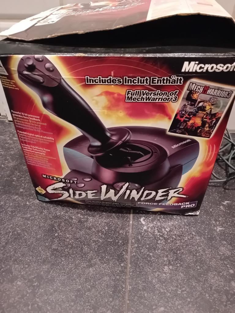 Microsoft Sidewinder Force Feedback Pro - Nieuw in doos, Ophalen of Verzenden, Nieuw