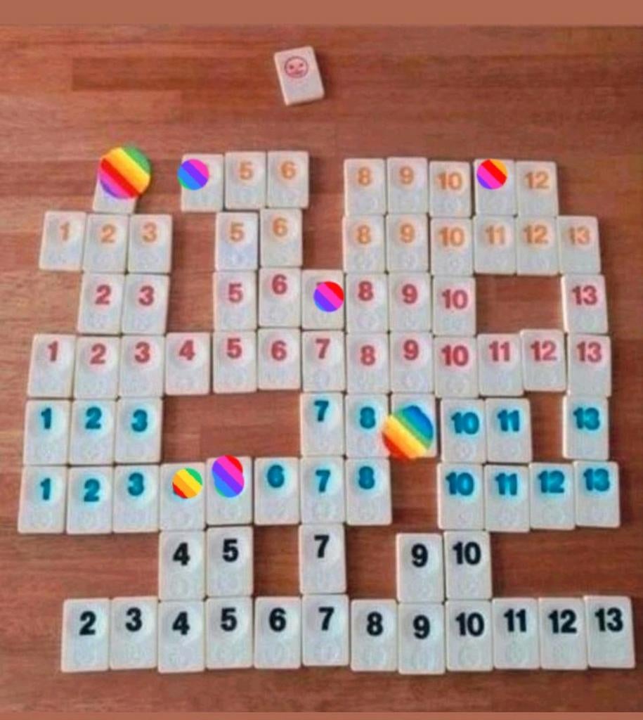 Rummicub onderdelen, Hobby en Vrije tijd, Gezelschapsspellen | Bordspellen, Ophalen of Verzenden