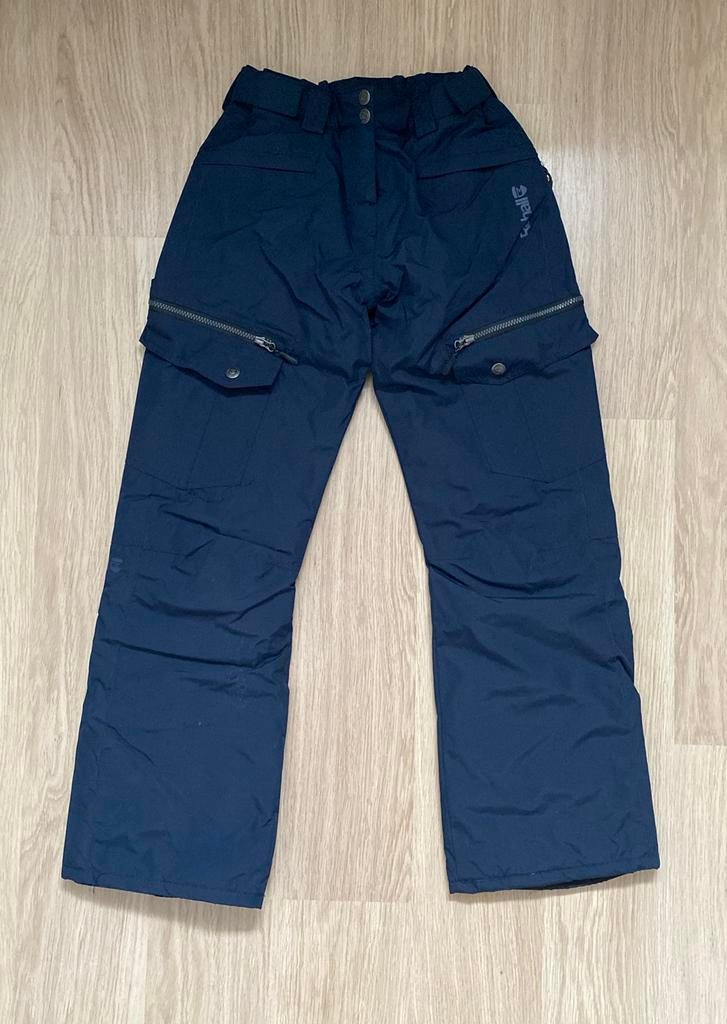 Rehall ski/snowbroek blauw mt 164, Overige merken, 100 tot 140 cm, Ophalen of Verzenden, Zo goed als nieuw
