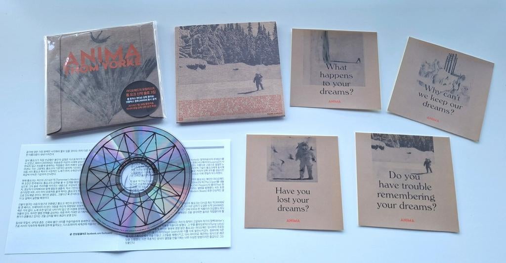 THOM YORKE ANIMA SOUTH KOREA CD IMPORT RADIOHEAD, Ophalen of Verzenden, Zo goed als nieuw, Poprock