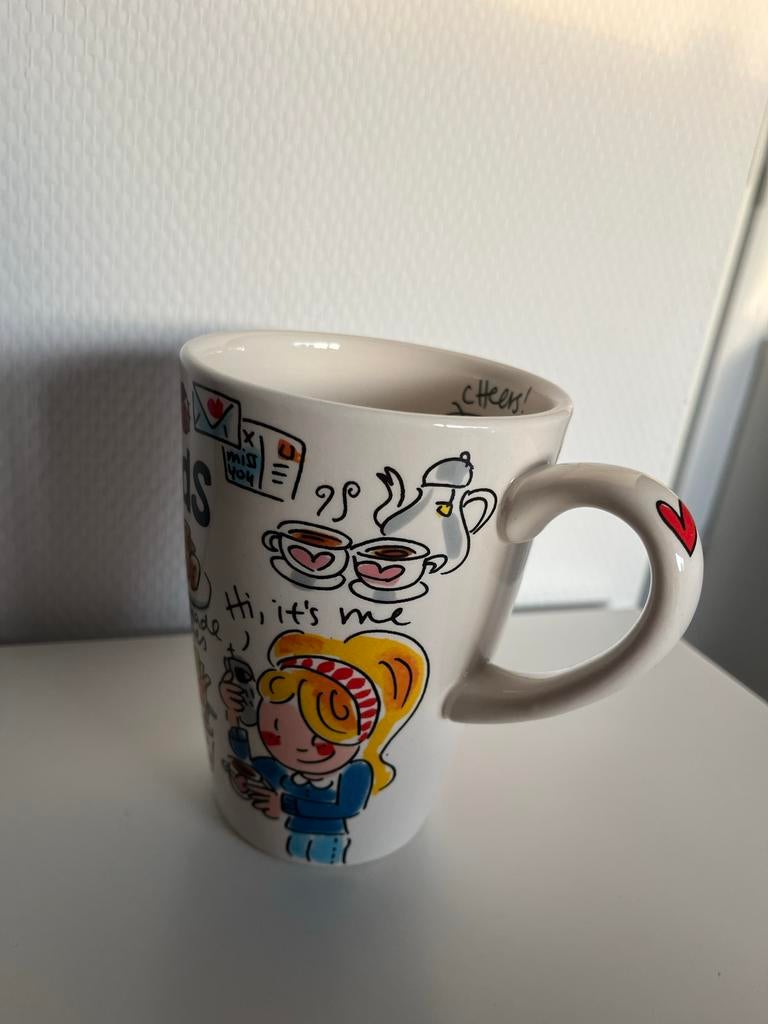 XL Blond Amsterdam Mok - I Love My Friends, Blond Amsterdam, Ophalen of Verzenden, Zo goed als nieuw, Kop(pen) en/of Schotel(s)