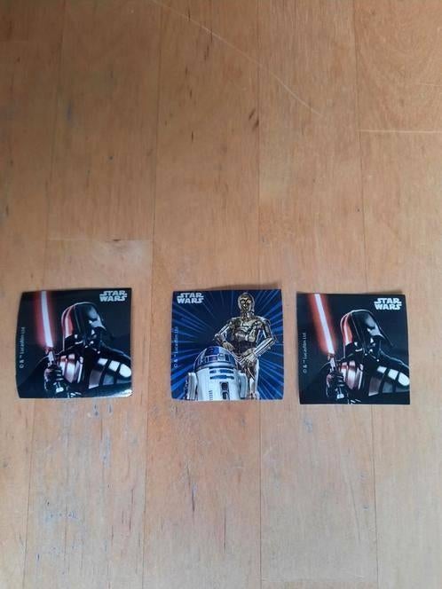 3 STAR WARS PLAATJES, Verzamelen, Ophalen of Verzenden, Overige typen