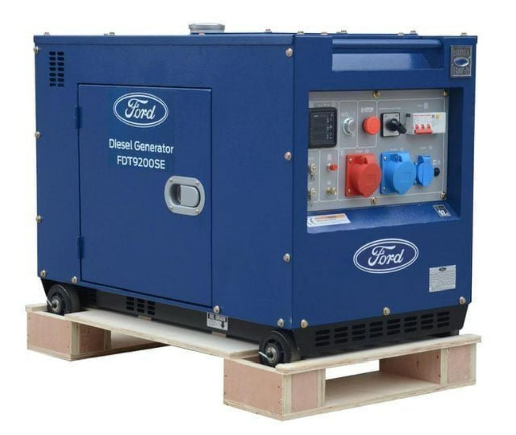 Diesel generator Ford | NIEUW | Prijs op aanvraag!, Doe-het-zelf en Verbouw, Aggregaten, Dieselolie, Geluidgedempt, Nieuw, 5 tot 10 kVA