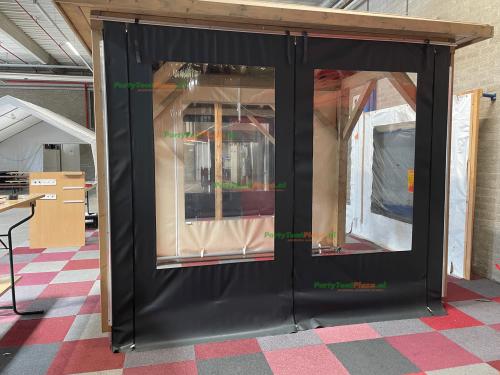 Zelf montage Verandazeil – dubbele deur, perfect op maat, Tuin en Terras, Ophalen of Verzenden, Nieuw