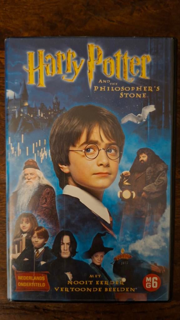 Harry Potter en de Steen der Wijzen VHS videoband, Cd's en Dvd's, VHS | Film, Alle leeftijden, Ophalen of Verzenden, Gebruikt