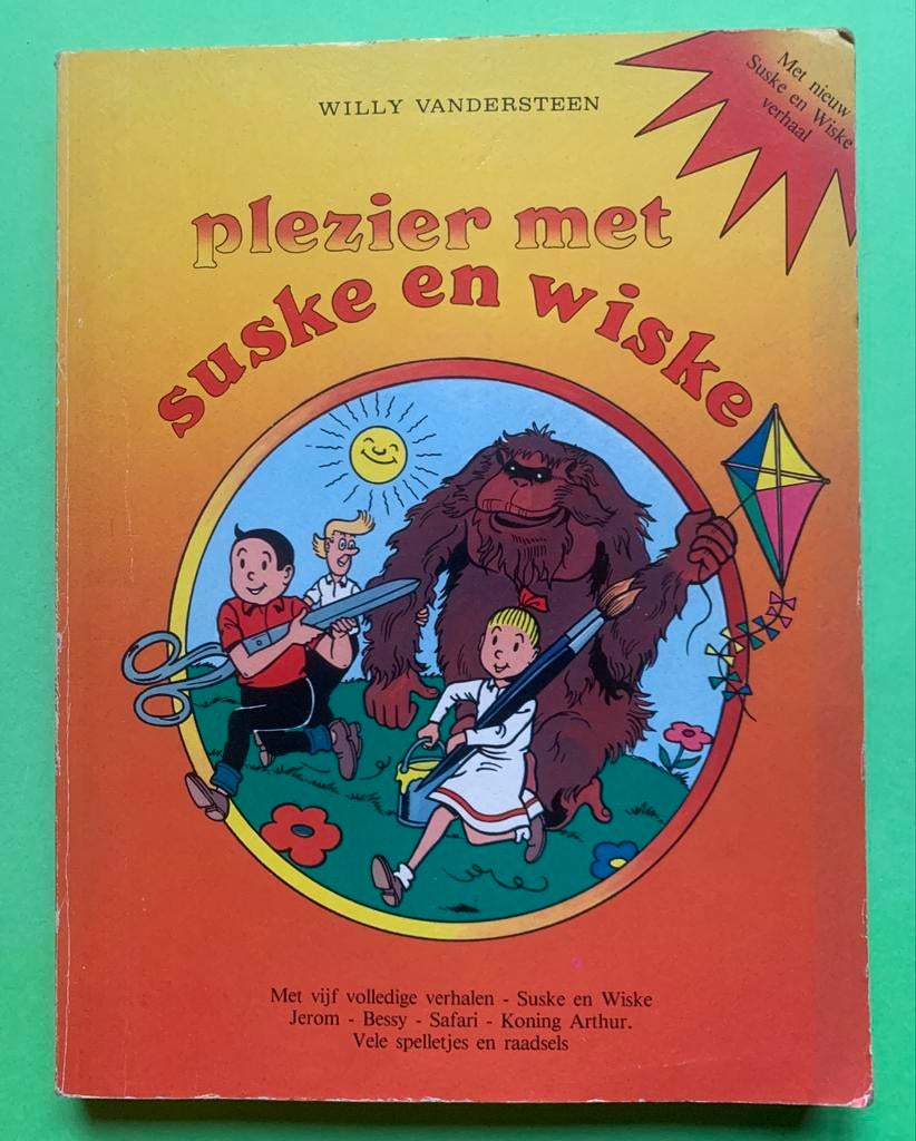 Plezier met Suske en Wiske - Willy Vandersteen 1982, Eén stripboek, Ophalen of Verzenden, Gelezen