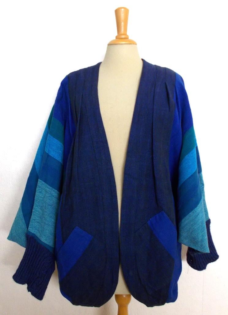 Prachtig blauw/groen vest/top van Skorpi! XL/XXL, Kleding | Dames, Blauw, Maat 46/48 (XL) of groter, Ophalen of Verzenden, Zo goed als nieuw