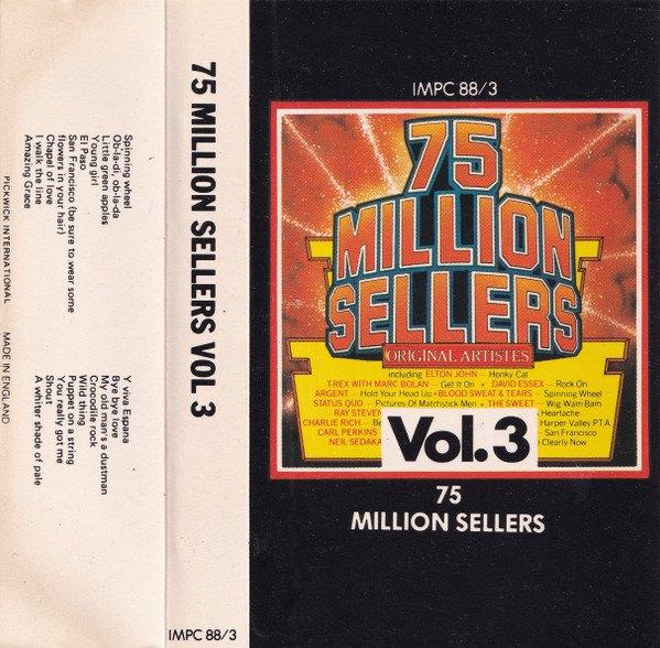 75 MILLION SELLERS VOL.3 (MC), 1 bandje, Ophalen of Verzenden, Zo goed als nieuw, Origineel