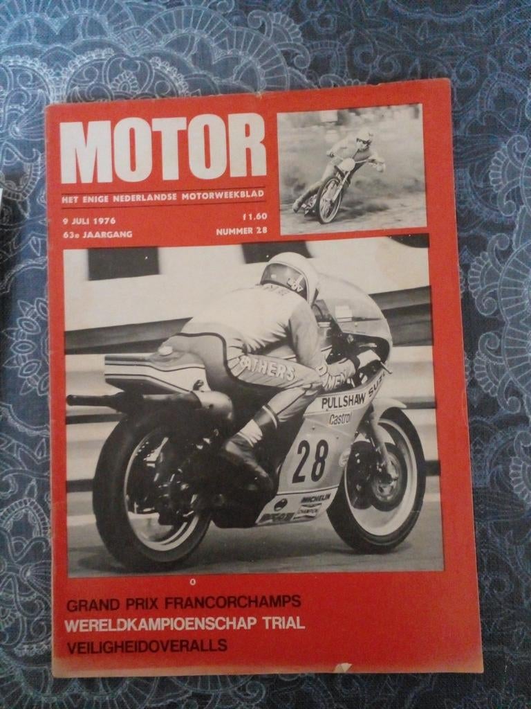 Motor Weekblad - 9 Juli 1976 - Nummer 28, Boeken, Ophalen of Verzenden, Gelezen, N.v.t., Algemeen