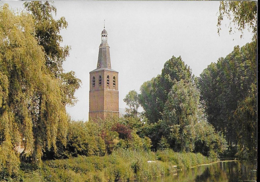 Sint oedenrode gezicht op de knoptoren ansichtkaart ( 433 ), Ophalen of Verzenden, Voor 1920, Ongelopen, Noord-Brabant