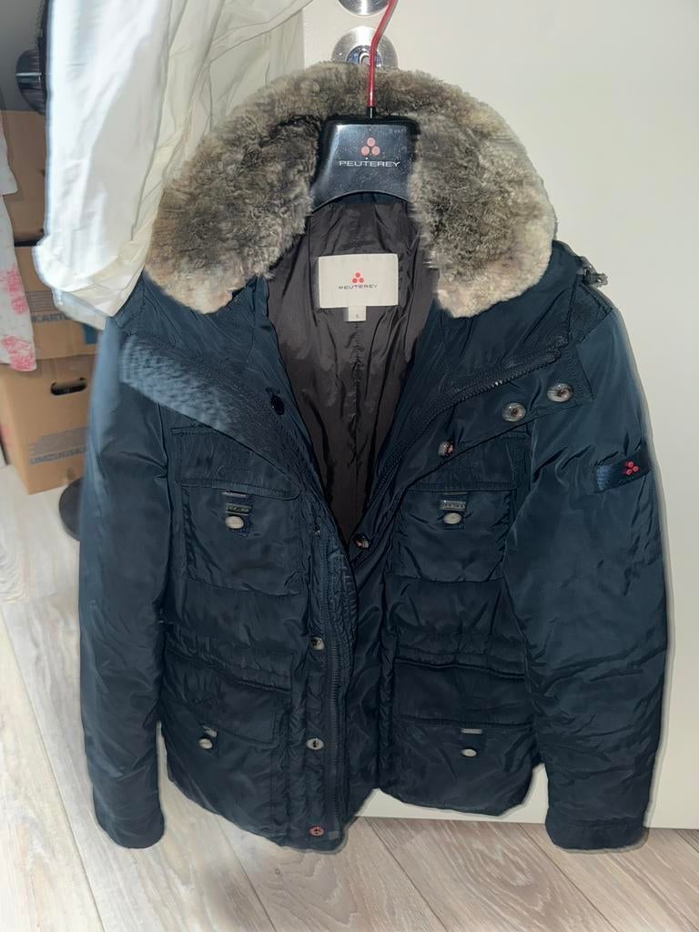 Peuterey jas, Kleding | Heren, Jassen | Winter, Ophalen, Zo goed als nieuw, Blauw