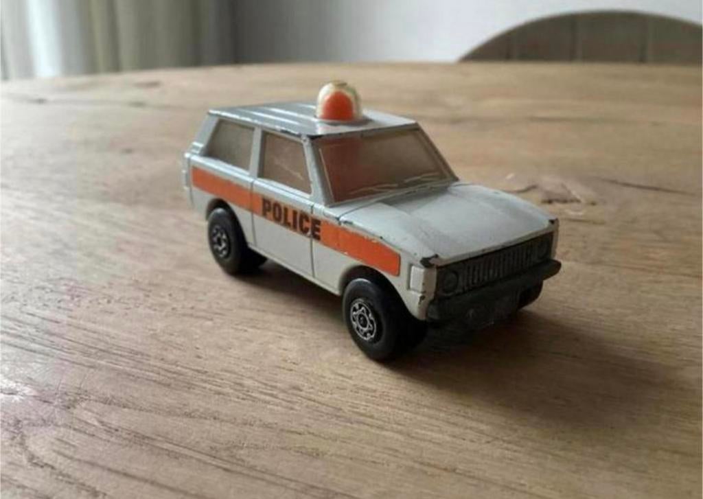 Matchbox Range Rover Police Patrol nr.20 – Rolamatics (1976), Ophalen of Verzenden, Gebruikt, Auto