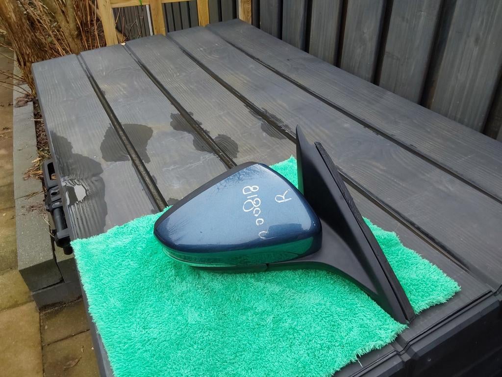 Zijspiegel rechterkant Ford focus 2020 tot heden.Kleur blauw, Ophalen of Verzenden, Ford