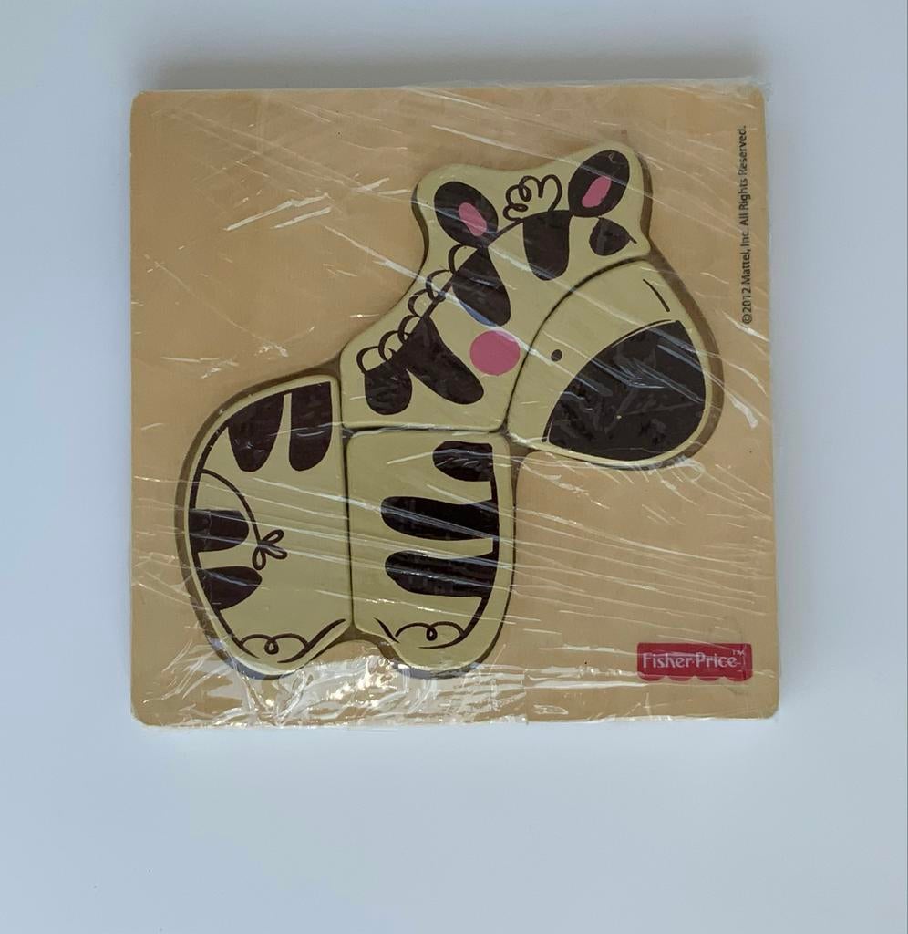 Fisher Price Zebra Puzzel - Nieuw in verpakking, Ophalen of Verzenden, Nieuw, Overige typen