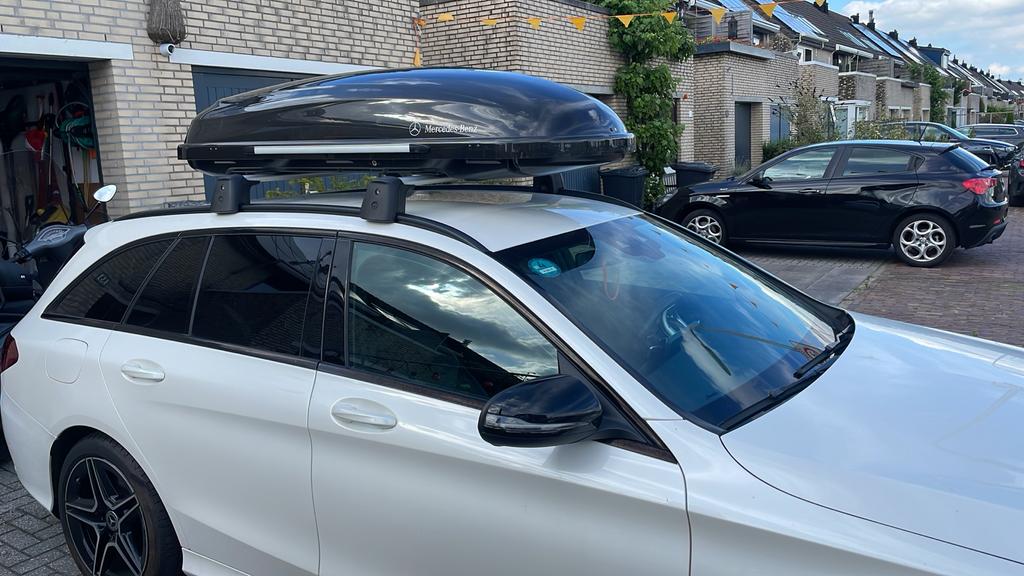 Mercedes Dakkoffer - Ruimte voor al uw bagage!, Auto diversen, Dakkoffers, Gebruikt, Ophalen of Verzenden