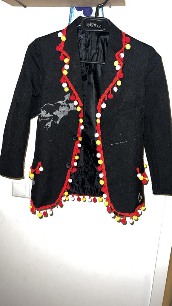 Oeteldonk jasje., Kleding | Dames, Carnavalskleding en Feestkleding, Ophalen of Verzenden, Zo goed als nieuw, Maat 34 (XS) of kleiner