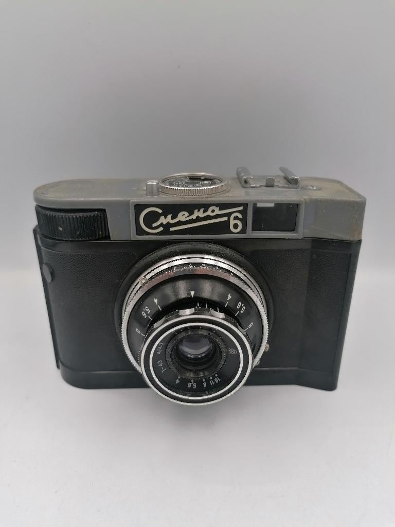 GOMZ LOMO vintage soviet Lomography analog camera Smena 6, Ophalen of Verzenden, Gebruikt, Compact, Overige Merken