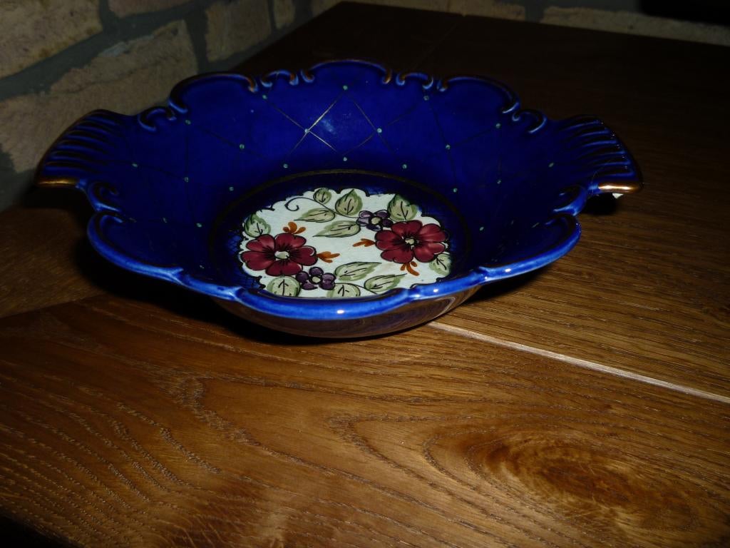 Vintage bonbons schaaltje Flora Pateel Gouda Keramiek, Antiek en Kunst, Antiek | Keramiek en Aardewerk, Ophalen of Verzenden