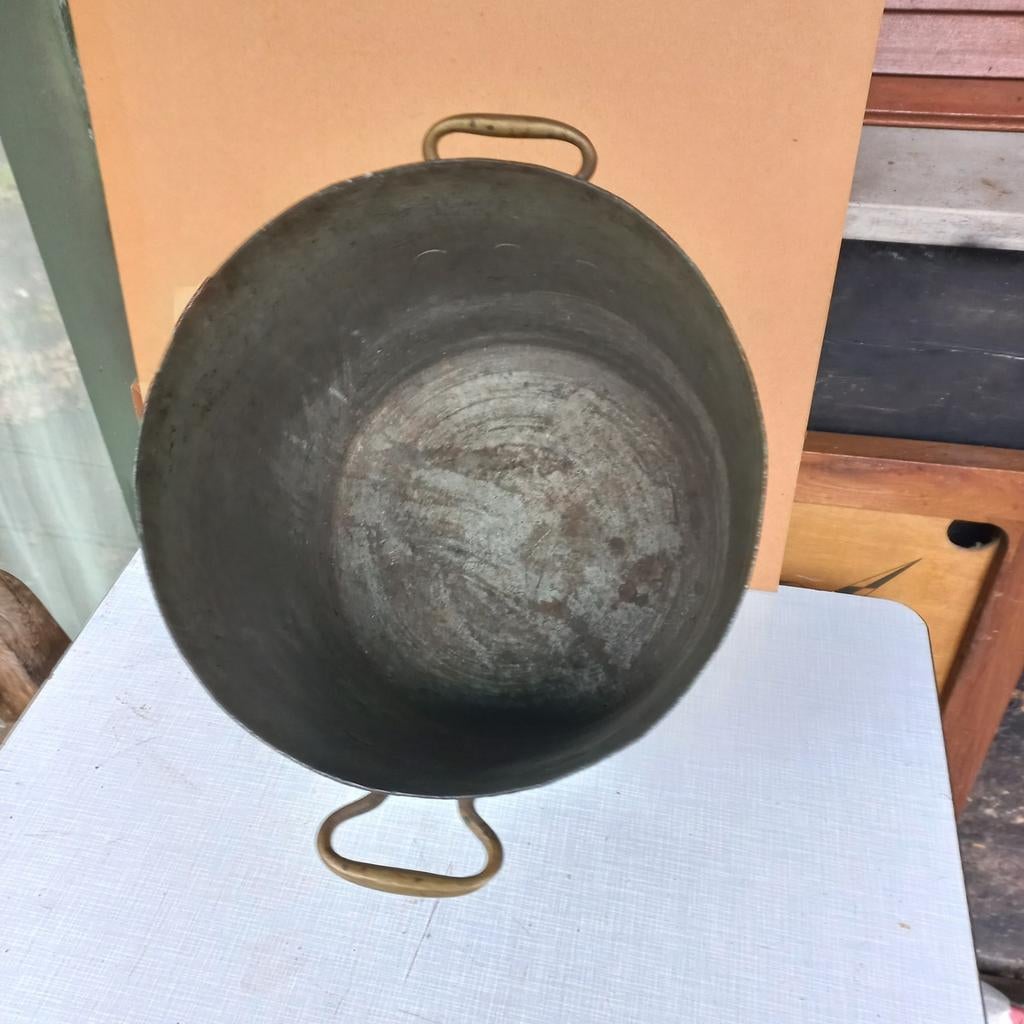 Antieke kasteel kookpot.Handgemaakt., Antiek en Kunst, Ophalen of Verzenden