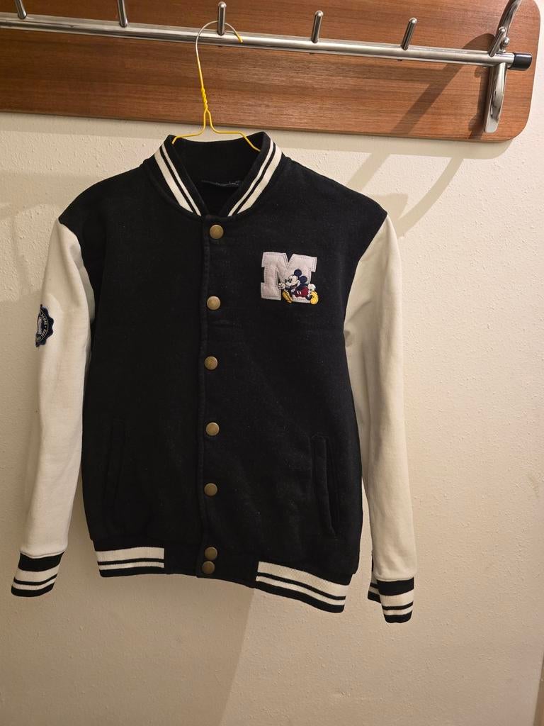 Vintage Mickey Mouse Varsity Jas - Maat  M, Kinderen en Baby's, Kinderkleding | Overige, Ophalen, Zo goed als nieuw, Disney, Jongen of Meisje
