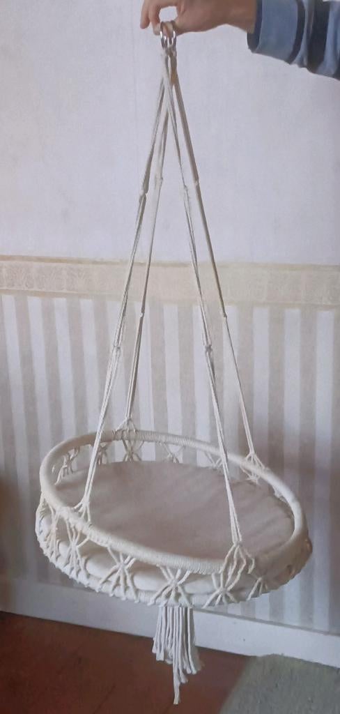 Macrame Kattenmand - Hangmat Dieren Bohemian - Ø50, Ophalen of Verzenden