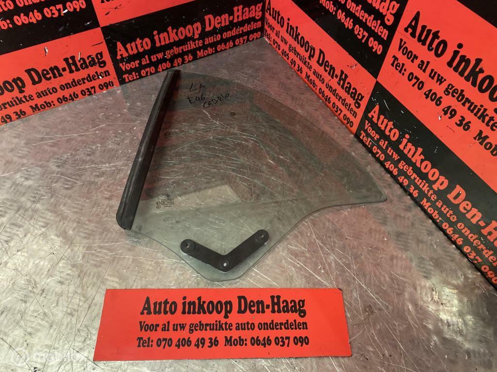 BMW 3-serie Cabrio E46 ('00-'06) Ruit Raam - Linksachter, Auto-onderdelen, Ophalen of Verzenden, Gebruikt