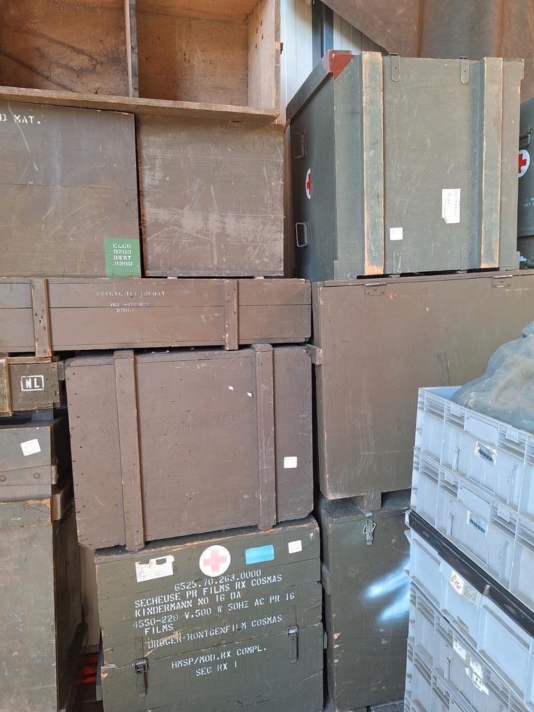 LEGER KISTEN, Ophalen, Landmacht, Nederland