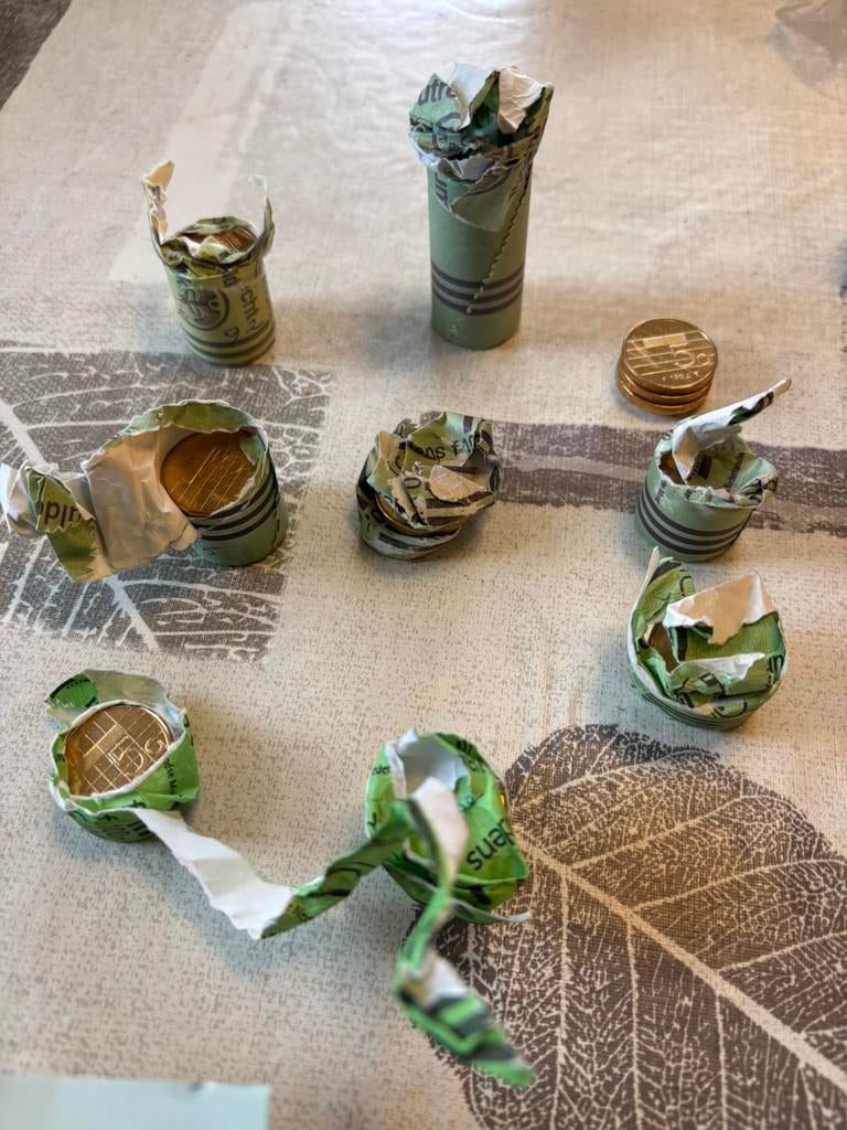 Fdc 5 guldenmunten 1992 tm 1996, 1998 1999 200 en 2001, Ophalen of Verzenden, Zo goed als nieuw, Overige merken