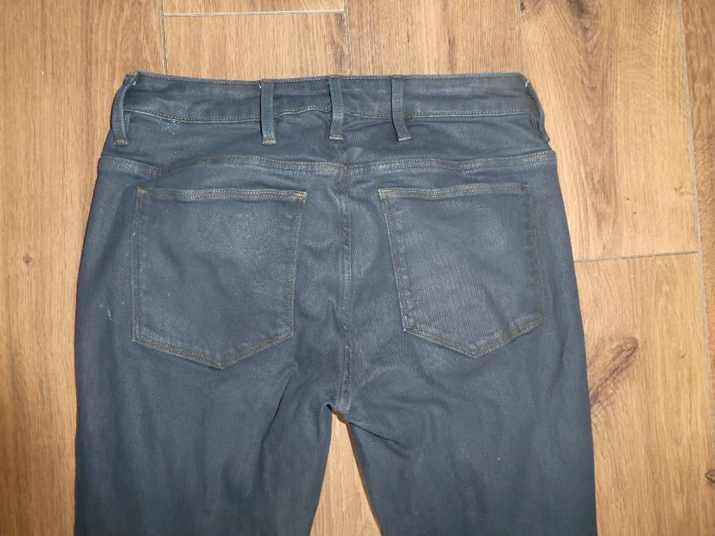 Grijze Gstar 5620 Staq 3D Mid Skinny wmn spijkerbroek, 29-30, Verzenden, Zo goed als nieuw, W28 - W29 (confectie 36), Grijs