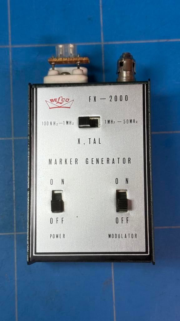 Cristal tester/ generator antiek, Ophalen of Verzenden, Nieuw