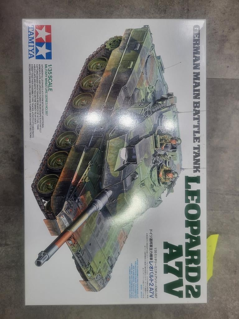 TAMIYA 35387 LEOPARD 2A7V - Nieuw in doos!, Tank, 1:32 tot 1:50, Nieuw, Ophalen of Verzenden