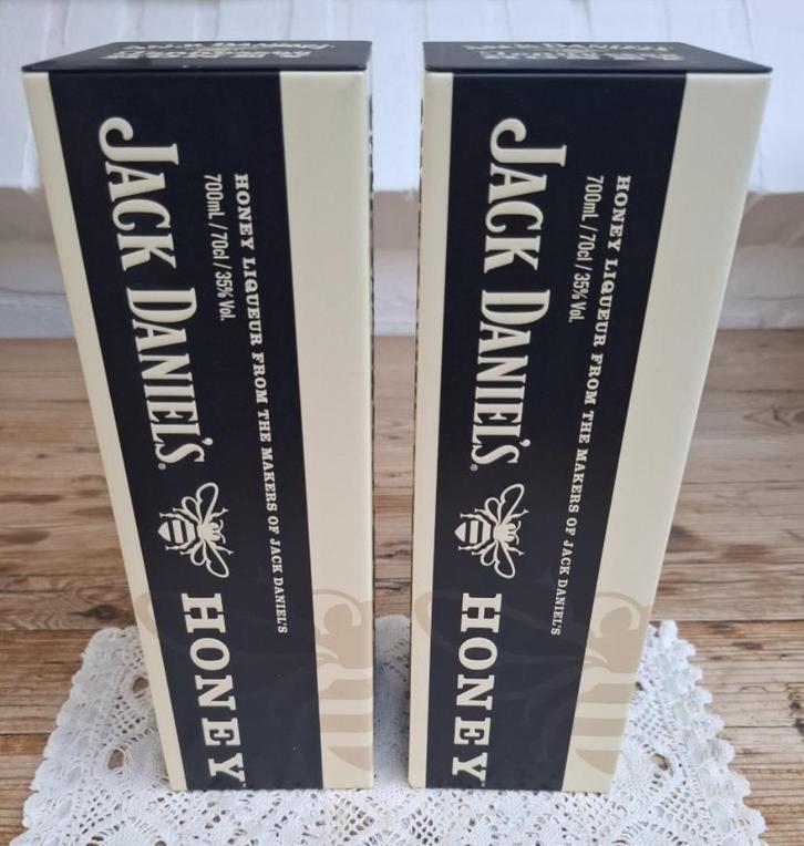 2 Jack Daniel's Honey blikken, Verzamelen, Blikken, Ophalen of Verzenden, Gebruikt, Overige, Overige merken