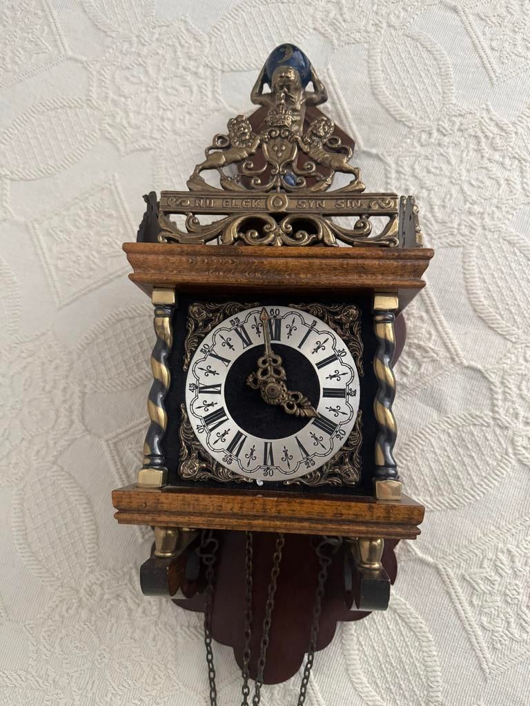 Zeldzame antieke klok, Antiek en Kunst, Antiek | Klokken, Ophalen of Verzenden