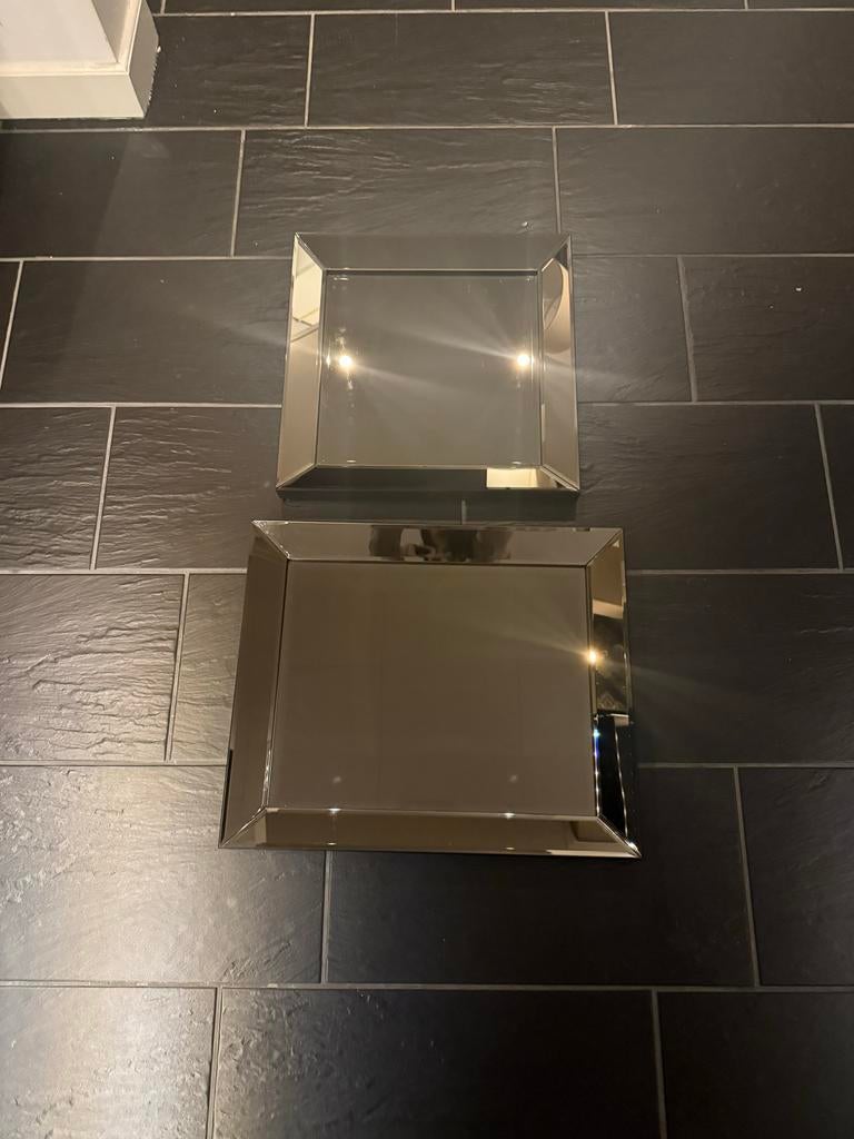 Aro Wonen spiegel fotolijsten - chique hotel look, Ophalen, Schaal, Vierkant, Glas