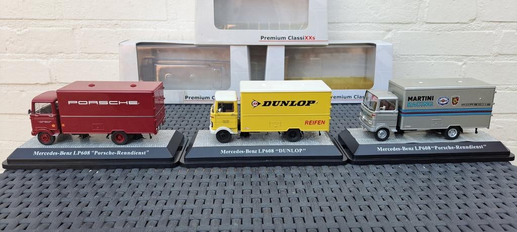 Porsche Renndienst-Dunlop-Martini Racing Mercedes LP 608., Ophalen of Verzenden, Nieuw, Auto, Overige merken