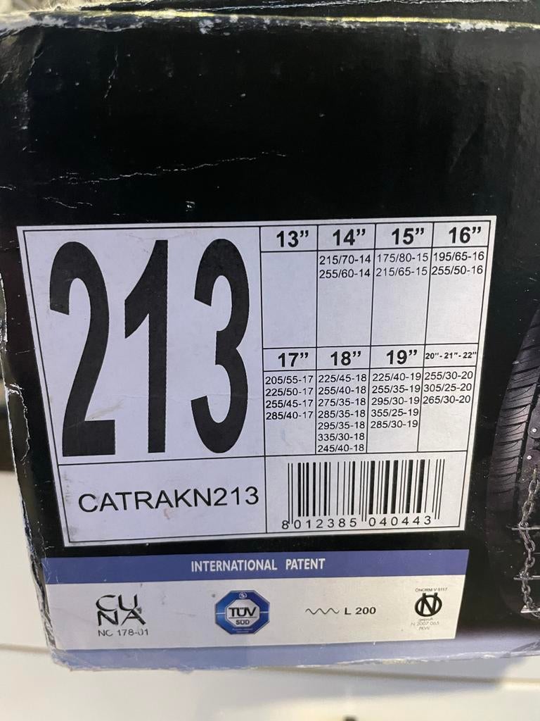 Maggi Trak  213 Sneeuwkettingen, Ophalen, Zo goed als nieuw