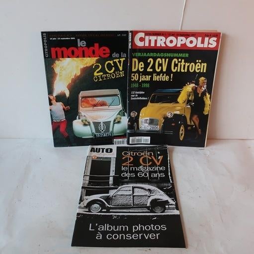 Citroen 2 CV speciale uitgaven o.a. 50 en 60 jaar SET PRIJS, Ophalen of Verzenden, Zo goed als nieuw, Citroën
