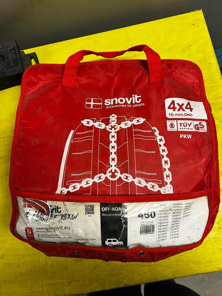 Sneeuwkettingen voor offroad / SUV / 4x4, Auto diversen, Sneeuwkettingen, Ophalen of Verzenden, Zo goed als nieuw