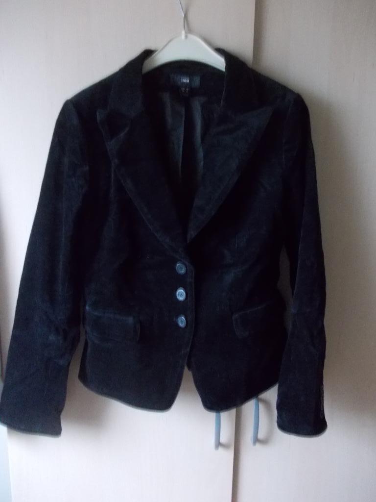 Prachtig zwart jasje van de H&M in maat 38., H&M, Zwart, Zo goed als nieuw, Jasje