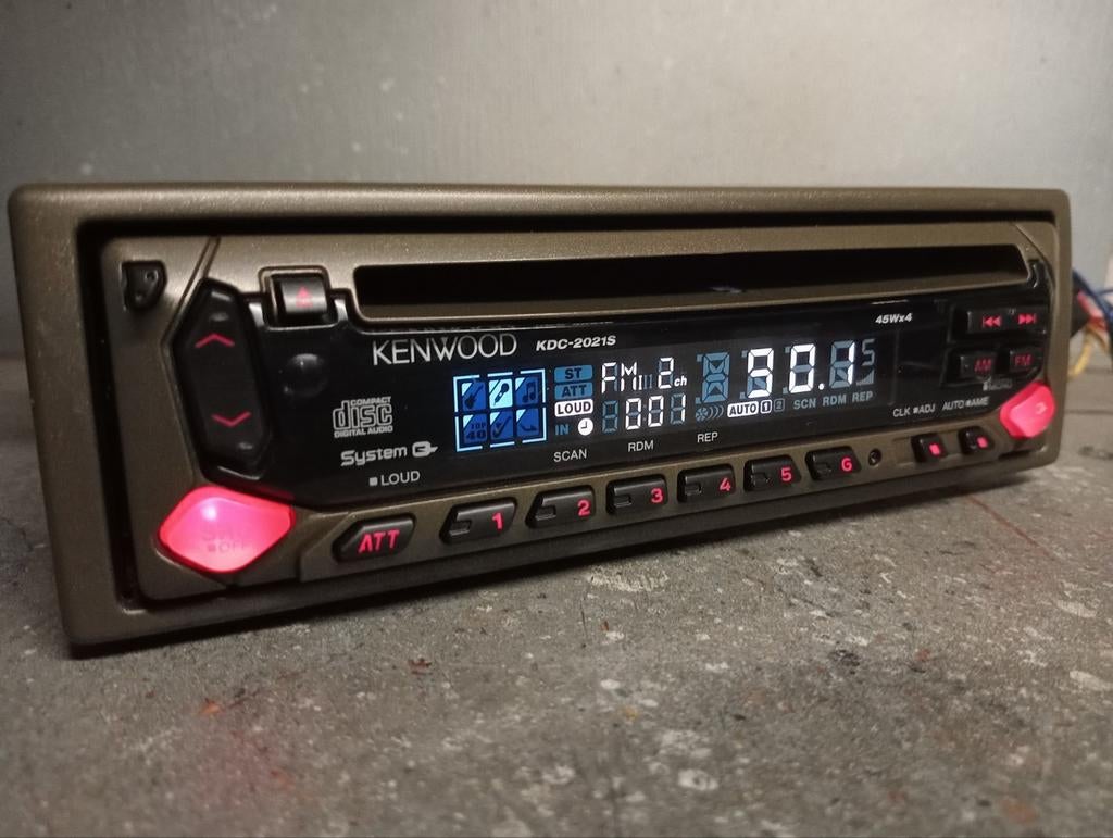 Kenwood KDC - 2021S  Autoradio Cd €20,-, Ophalen of Verzenden, Gebruikt