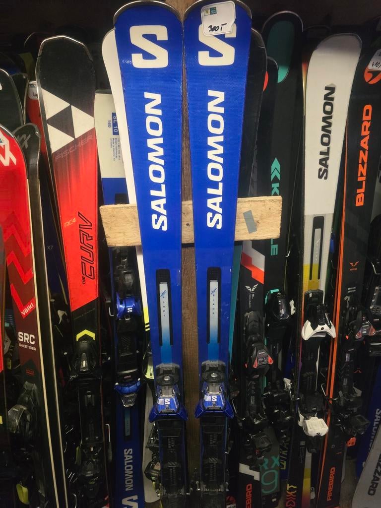 175cm SALOMON S/RACE GS 10, 160 tot 180 cm, Zo goed als nieuw, Carve, Skiën