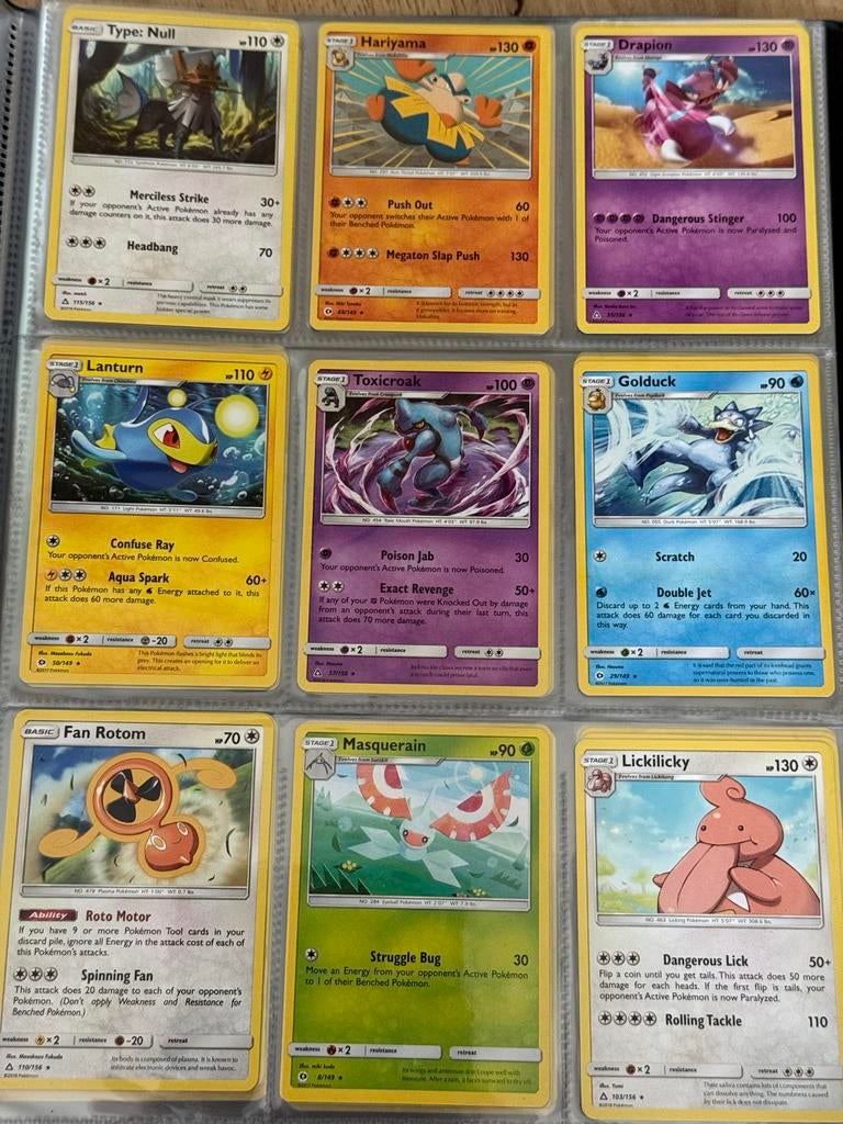 Pokemon kaarten verzameling 2017/2018, Verzenden, Zo goed als nieuw, Meerdere kaarten, Foil