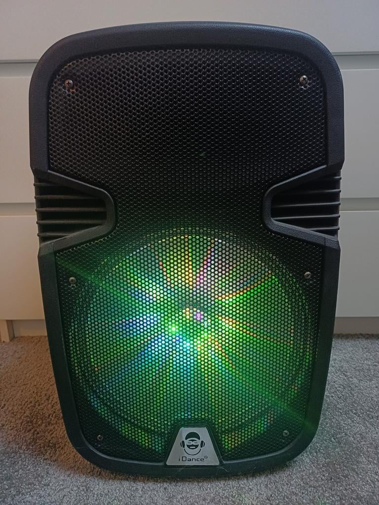 Party Box met toebehoren - iDance Blue Mix-10, Ophalen, Gebruikt